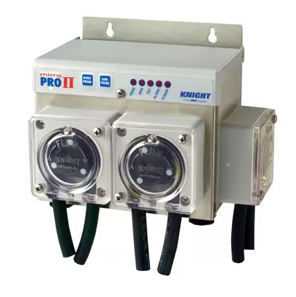Knight Micro Pro II Model MPII-300L - Liquid Detergent - Liquid Sanitizer And Liquid Rinse Control System