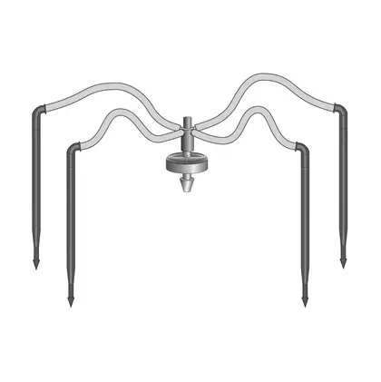 NET 4WAY MANIFOLD ASSEMBLY 18IN & 30IN