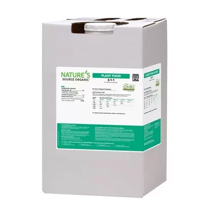 Natures Source 3-1-1 4.7Gl Organic OMRI (40/PL)
