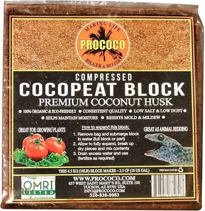 Prococo Cocopeat Block - Tanks Green Stuff