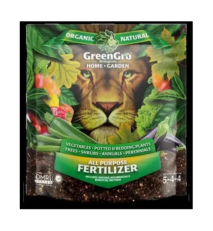 GreenGro Biologicals 10lb Home & Garden All Purpose Fertilizer