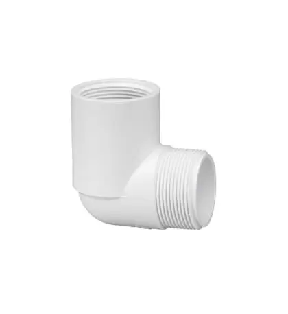 1-1/2" 90 Street Elbow PVC Sch. 40 MPT x FPT | 412-015