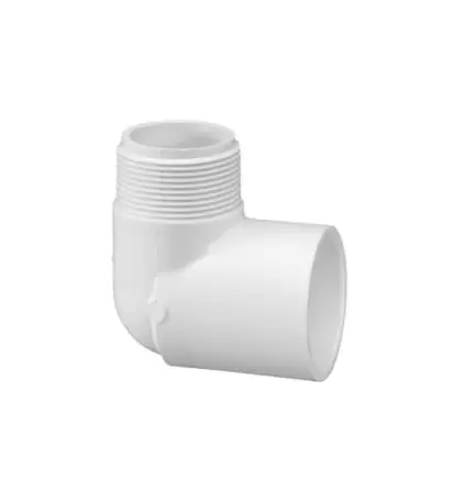 1/2" 90 Street Elbow PVC Sch. 40 MPT x Slip | 410-005