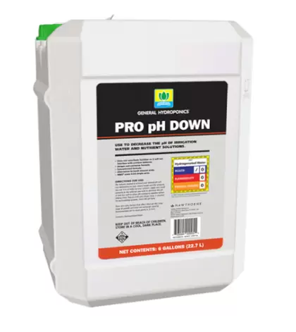 General Hydroponics PRO pH Down CDN 6 gal