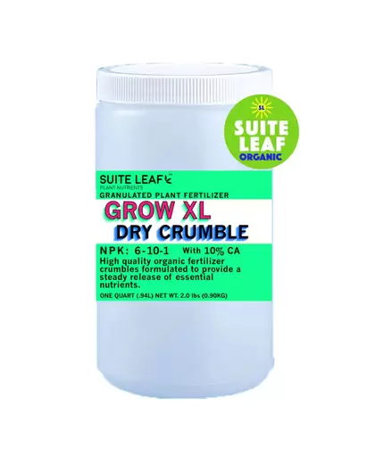 Grow XL Organic Dry Fertilizer NPK 6-10-1