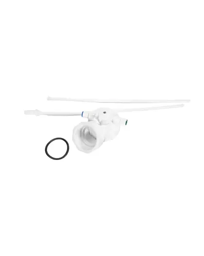 Fine Thread Cap with Universal Adapter Bushing and Dip Tubes