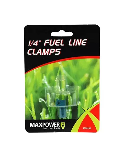 Maxpower 1/4" Fuel Line Clamp 2pk