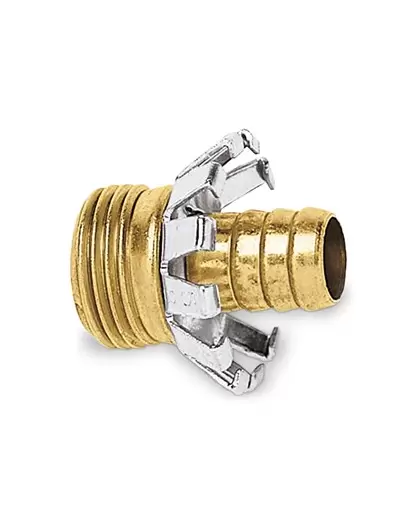 Gilmour 1/2" Male Coupler Brass
