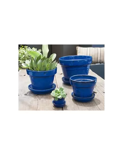 Verandah 5.5x4.5 Standard with Saucer Blue
