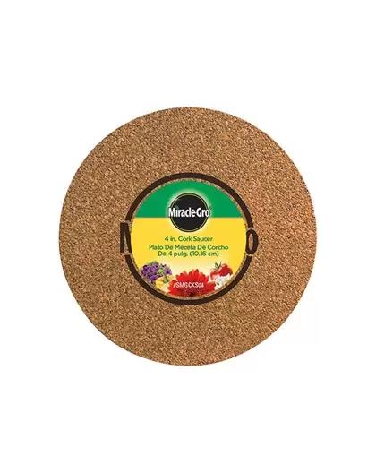 Miracle Gro 4" Cork Saucer