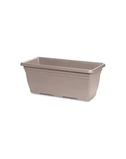 Crescent 31.5"x14"x13" Rectangle Dylan Planter Cappuccino