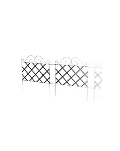 Panacea 18"x8' Lattice Folding Fence