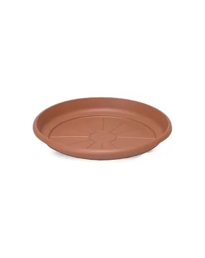 Crescent 5.5" Emma Saucer Terra Cotta