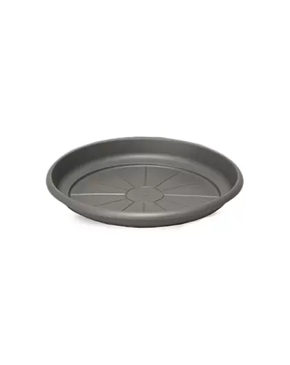 Crescent 5.5" Emma Saucer Charcoal