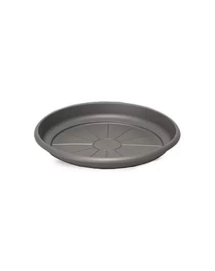 Crescent 18" Emma Saucer Charcoal