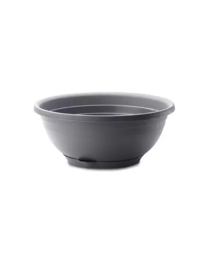 Crescent 12" Emma Hang Bowl Charcoal