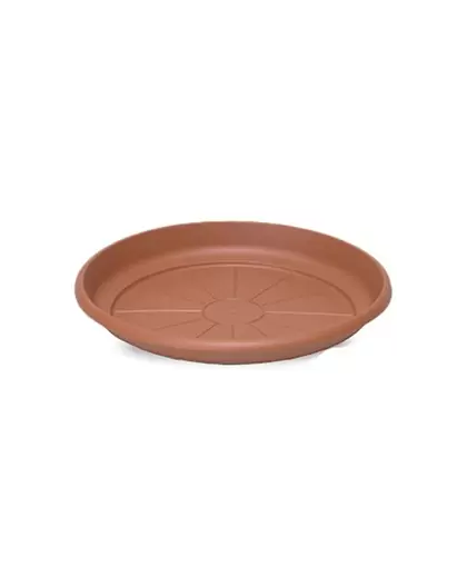 Crescent 7" Emma Saucer Terra Cotta