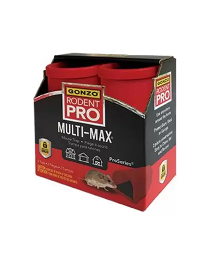GONZO Rodent Pro Mouse Trap 2pk