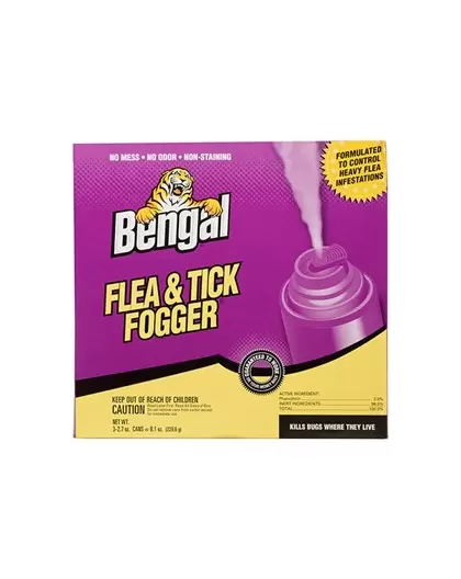 Bengal 3pk 2.7oz Flea Tick Fogger