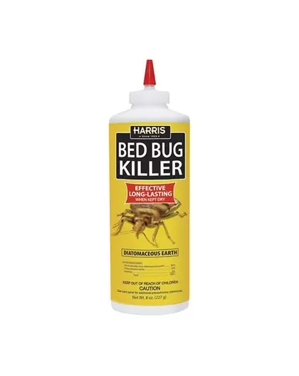 Harris 8oz Bed Bug Killer Diatomaceous Earth
