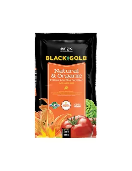 Black Gold Natural & Organic Potting Soil 2cf (40/PL)