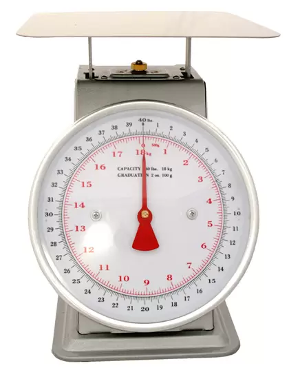 Platform Mechanical Dial Scale 40-Pound