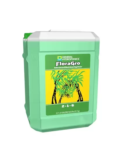 General Hydroponics 6gal FloraGro 2-1-6 (48/PL)