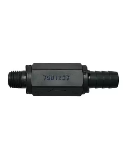 7901237 Knight Check Valve - 1/2" Barb x 1/4" MNPT Fitting - Viton Seal