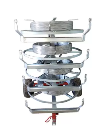 Wire Dispenser With 4 In 1 Spool Assembly