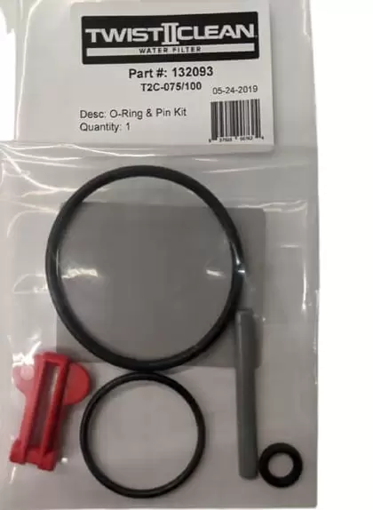 O-Ring & Pin Kit (For Element/Bowl) - T2C-075/100