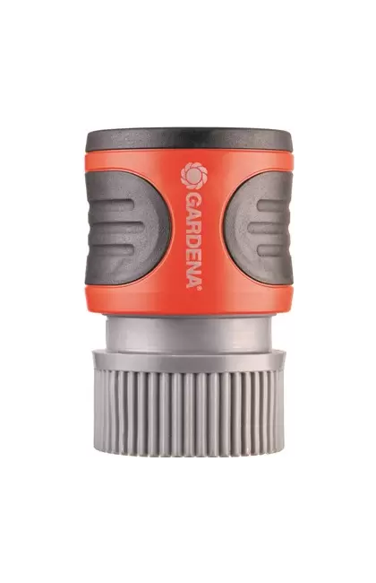Gardena Classic Hose End Quick Conn w/WaterStop