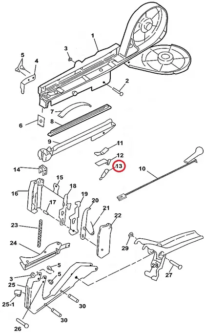Replacement Tension Spring For Tape Tool