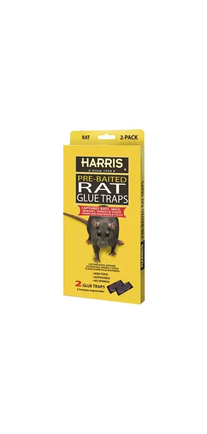 Harris 2pk Rat Glue Traps