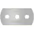 Industrial Blade No. 83615 - Stainless Steel - Tin (100 Per Box)