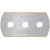 Industrial Blade No. 83630 - Stainless Steel - Tin (100 Per Box)