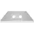 Trapezoid Blade No. 160099 - Stainless Steel (100 Per Box)