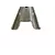 Rolled Edge Vertical Line Post - 7'