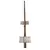 Round Steel End Post - 2-7/8'' By 9' With 2 Spade@ 36' And 6''