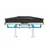 BOTANICARE SLIDE BENCH: 4FT WIDE x 30.5FT LONG x 20IN HIGH, TRILOCK
