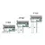 BOTANICARE SLIDE BENCH: 4FT WIDE x 49.5FT LONG x 30IN HIGH, TRILOCK