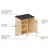 Garden Shed With Shelving System