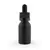 15ml Child Resistant Matte Black Tincture Bottles