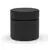 2 oz Child Resistant Matte Black Glass Jars