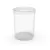 30 Dram Translucent Clear Child Resistant Pop-Top Bottles