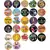 2" Diameter Custom Labels for 3oz Eighth Jars - 100 labels - SW Packaging