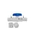 Coupling Connection with Ball Valve