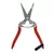 Harvest-Bunch Cutter, Curved Stainless Steel Serrated Blade
