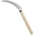 Harvest Knife Weeding Sickle With Wood Handle - Stainless Steel Blade
