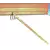 3-Tooth Hoe with Wood Handle 47-Inch