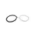 Clear/Black Poly Tubing - 5 ft Roll